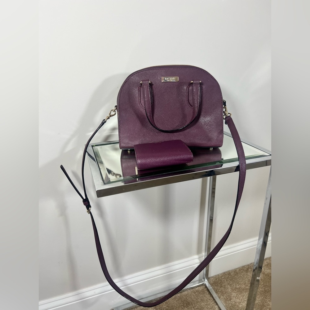 Kate Spade Mini Reiley Laurel Way Crossbody Satchel and Wallet